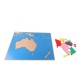 مونته سوری-پازل قاره استرالیا درجه 1